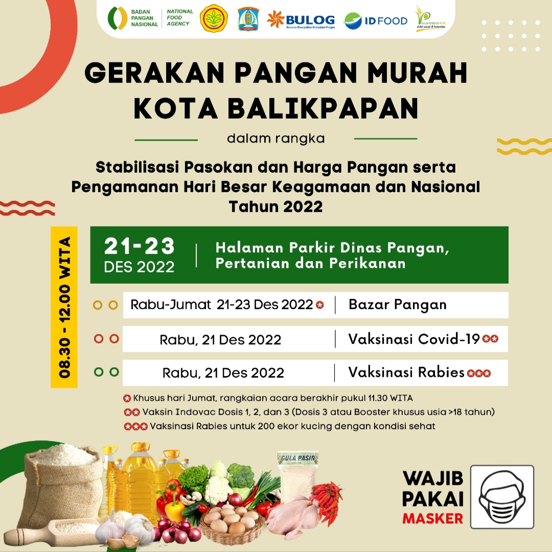 Gerakan Pangan Murah Kota Balikpapan Tahun 2022 Gerakan Pangan Murah Kota Balikpapan Tahun 2022