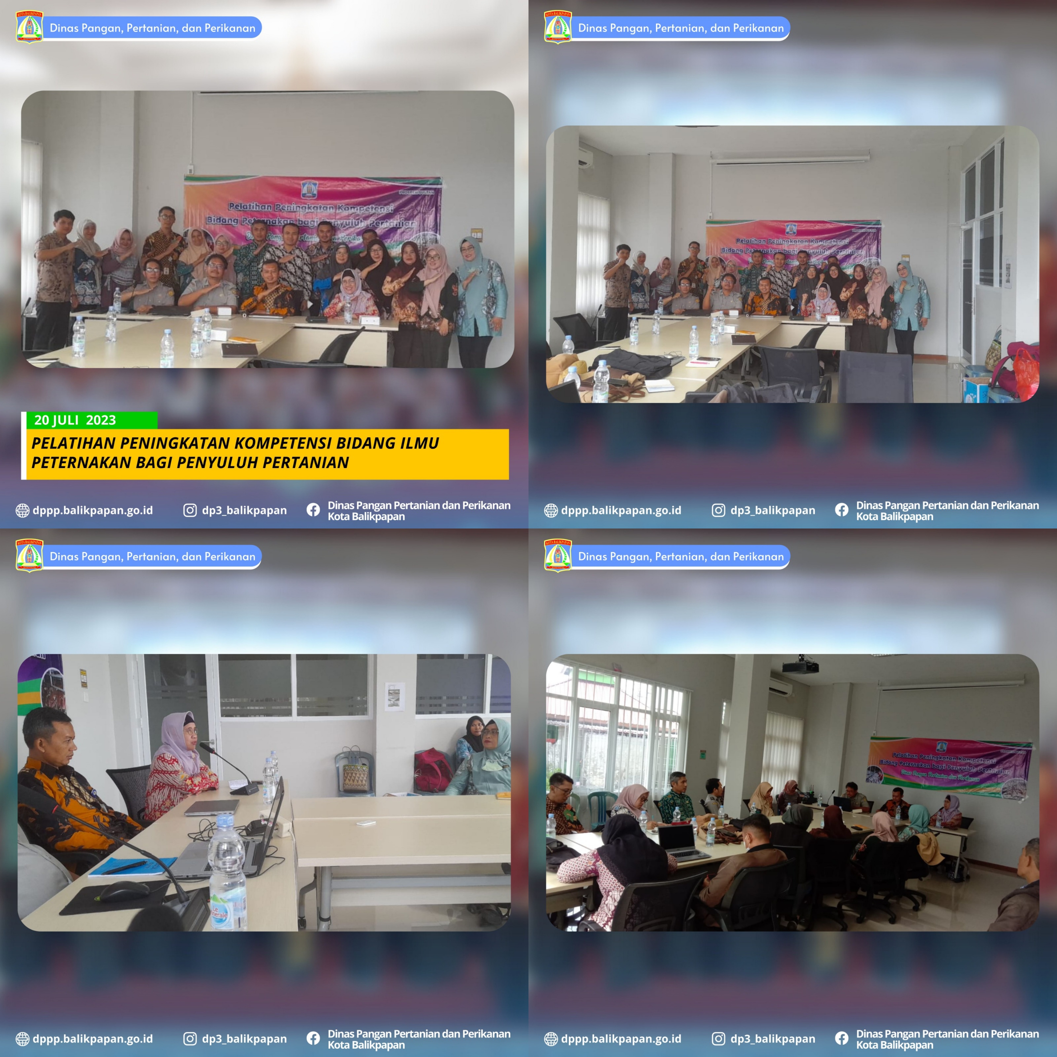 Pelatihan Peningkatan Kompetensi Bidang Ilmu Peternakan bagi Penyuluh Pertanian Pelatihan Peningkatan Kompetensi Bidang Ilmu Peternakan bagi Penyuluh Pertanian