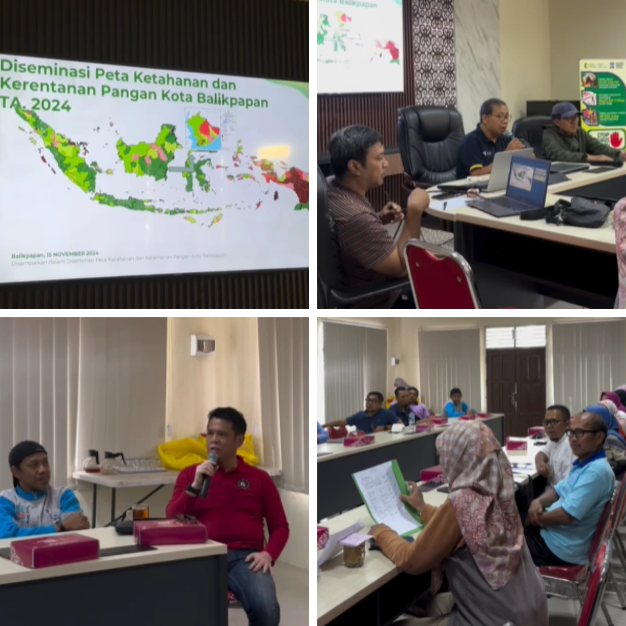 Rapat Diseminasi Peta Ketahanan dan Kerentanan Pangan Kota Balikpapan 2024 Rapat Diseminasi Peta Ketahanan dan Kerentanan Pangan Kota Balikpapan 2024
