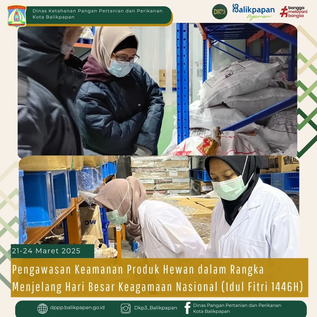 PENGAWASAN KEAMANAN PRODUK HEWAN DALAM RANGKA MENJELANG HARI BESAR KEAGAMAAN NASIONAL PENGAWASAN KEAMANAN PRODUK HEWAN DALAM RANGKA MENJELANG HARI BESAR KEAGAMAAN NASIONAL