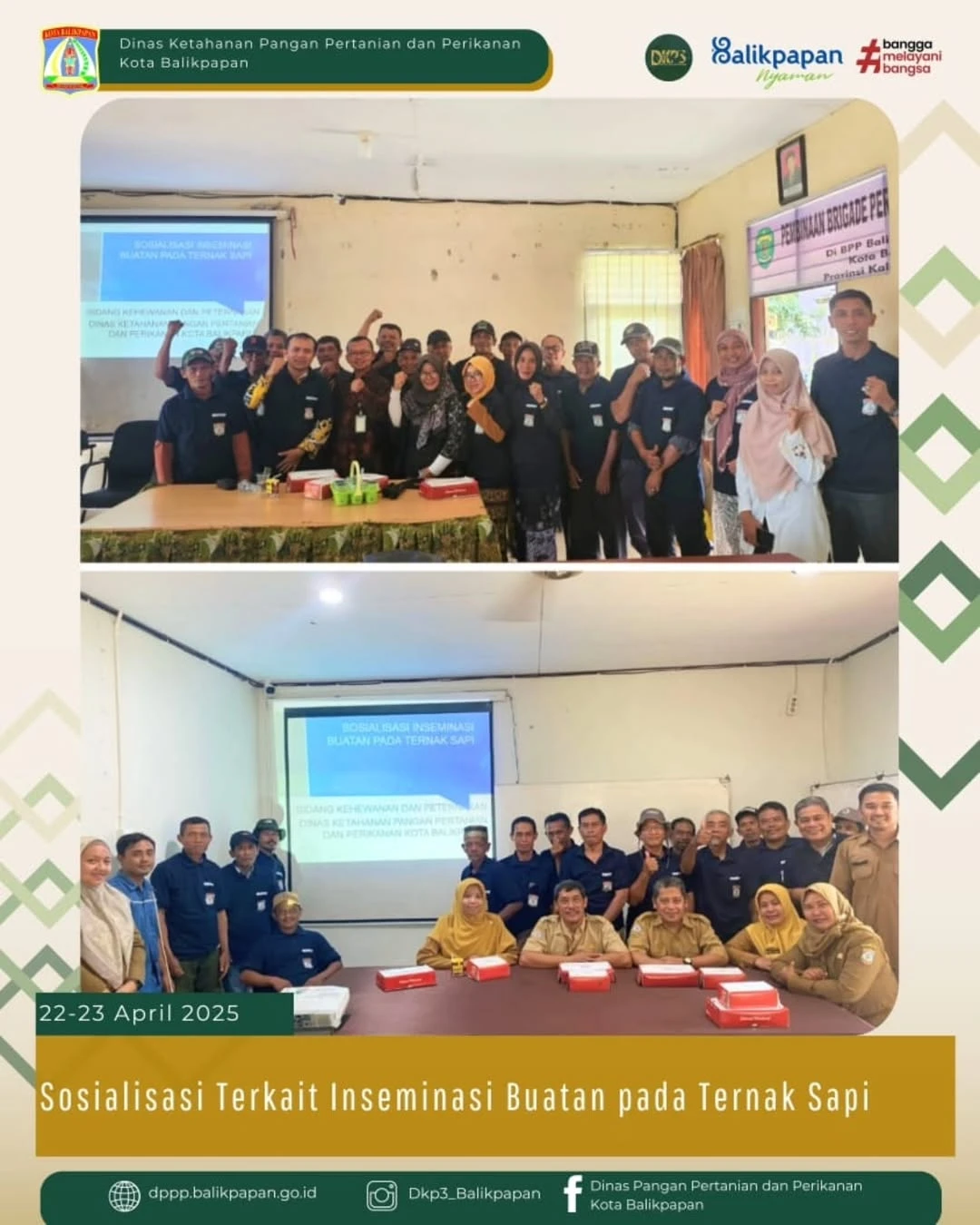 Sosialisasi Insemnisasi Buatan pada Ternak Sapi Sosialisasi Insemnisasi Buatan pada Ternak Sapi